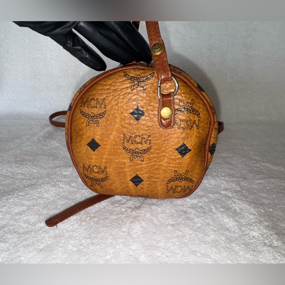 MCM Vintage Visetos Crossbody bag. Made in Germany. - Picture 3 of 15